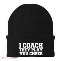 I Coach They Play You Watch Beanie thumb 0