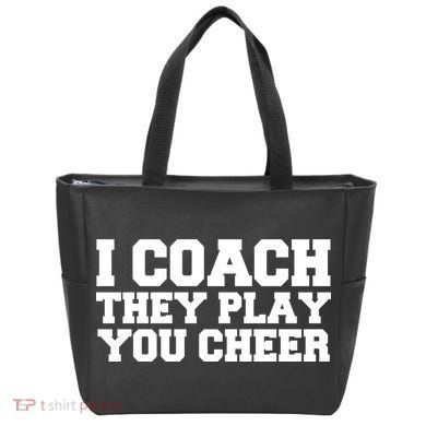 I Coach They Play You Watch Tote Bag