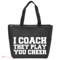 I Coach They Play You Watch Tote Bag thumb 0