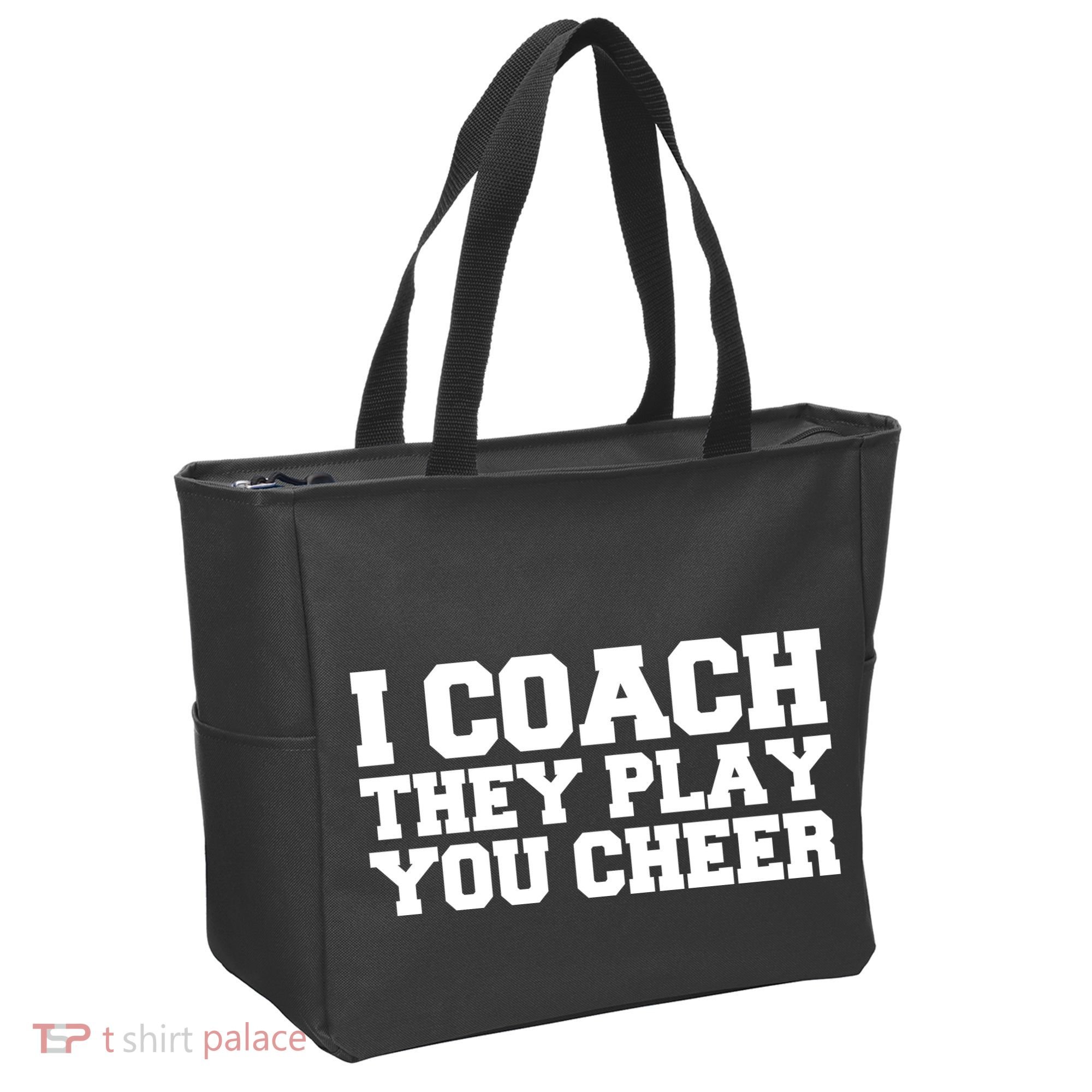 I Coach They Play You Watch Tote Bag
