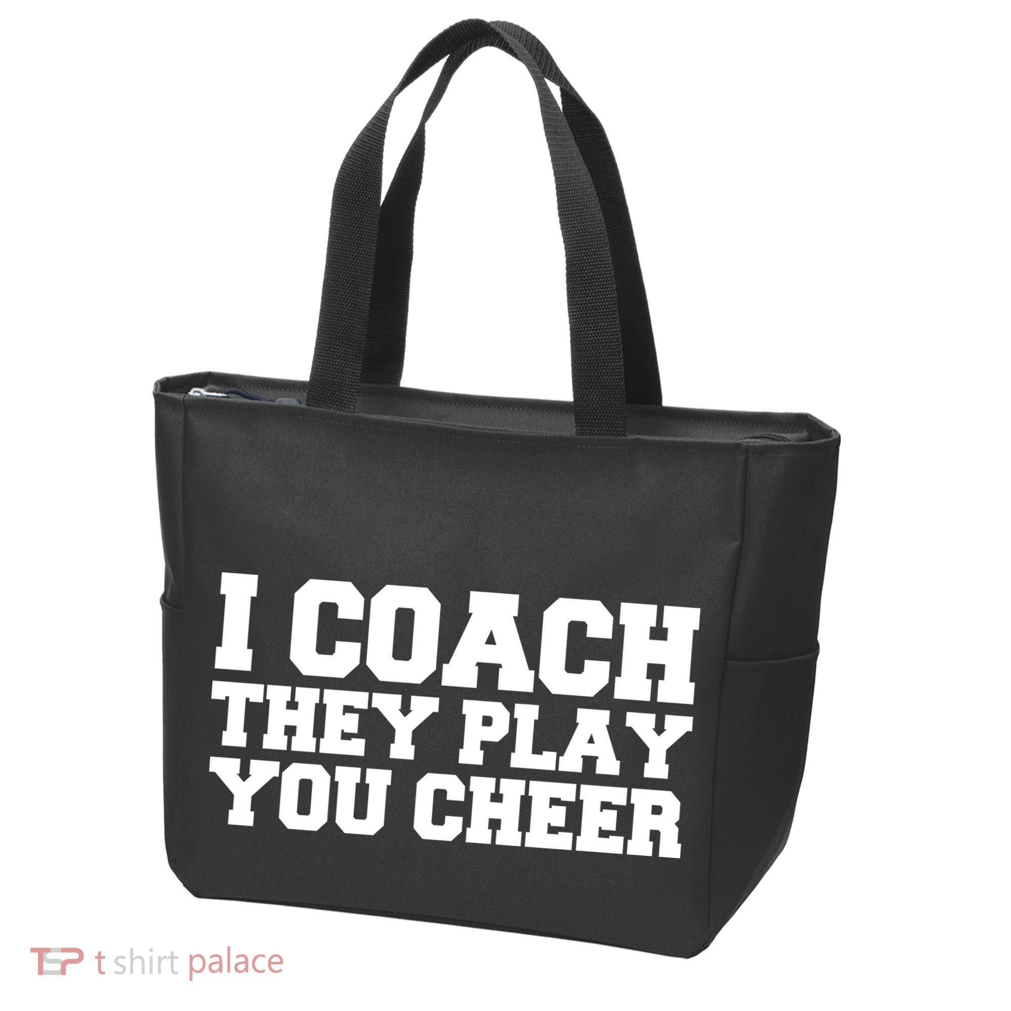 I Coach They Play You Watch Tote Bag