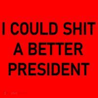 I Could Shit A Better President Funny Pro Republican Santa Hat thumb 1