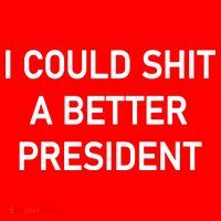I Could Shit A Better President Funny Pro Republican Kids Sweatshirt thumb 2
