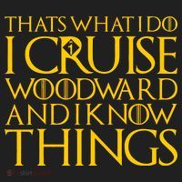 I Cruise Woodward Ave and Know Things Hat thumb 2