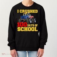 I Crushed 100 Days Of School Women's Sweatshirt thumb 0