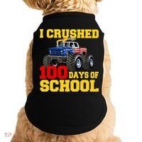 I Crushed 100 Days Of School Doggie Tank thumb 0
