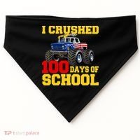 I Crushed 100 Days Of School USA-Made Doggie Bandana thumb 0