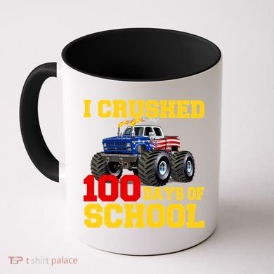 I Crushed 100 Days Of School Coffee Mug