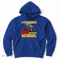 I Crushed 100 Days Of School Hoodie thumb 0