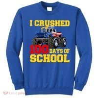 I Crushed 100 Days Of School Sweatshirt thumb 0