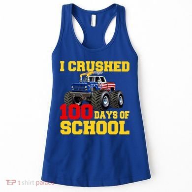 I Crushed 100 Days Of School Women's Tank Top
