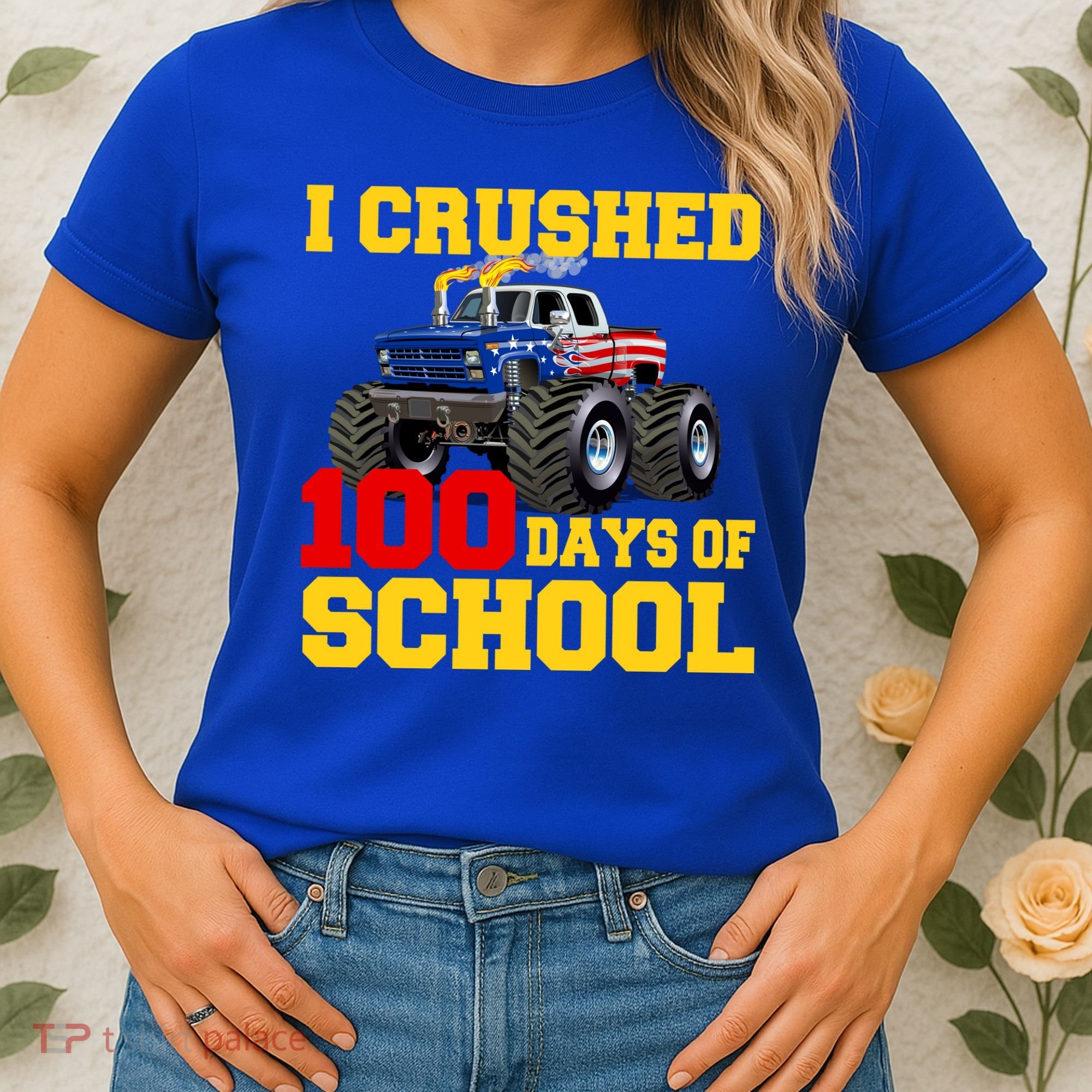 I Crushed 100 Days Of School Women's T-Shirt