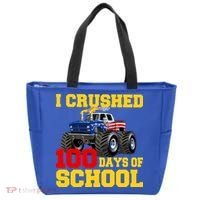 I Crushed 100 Days Of School Tote Bag thumb 0