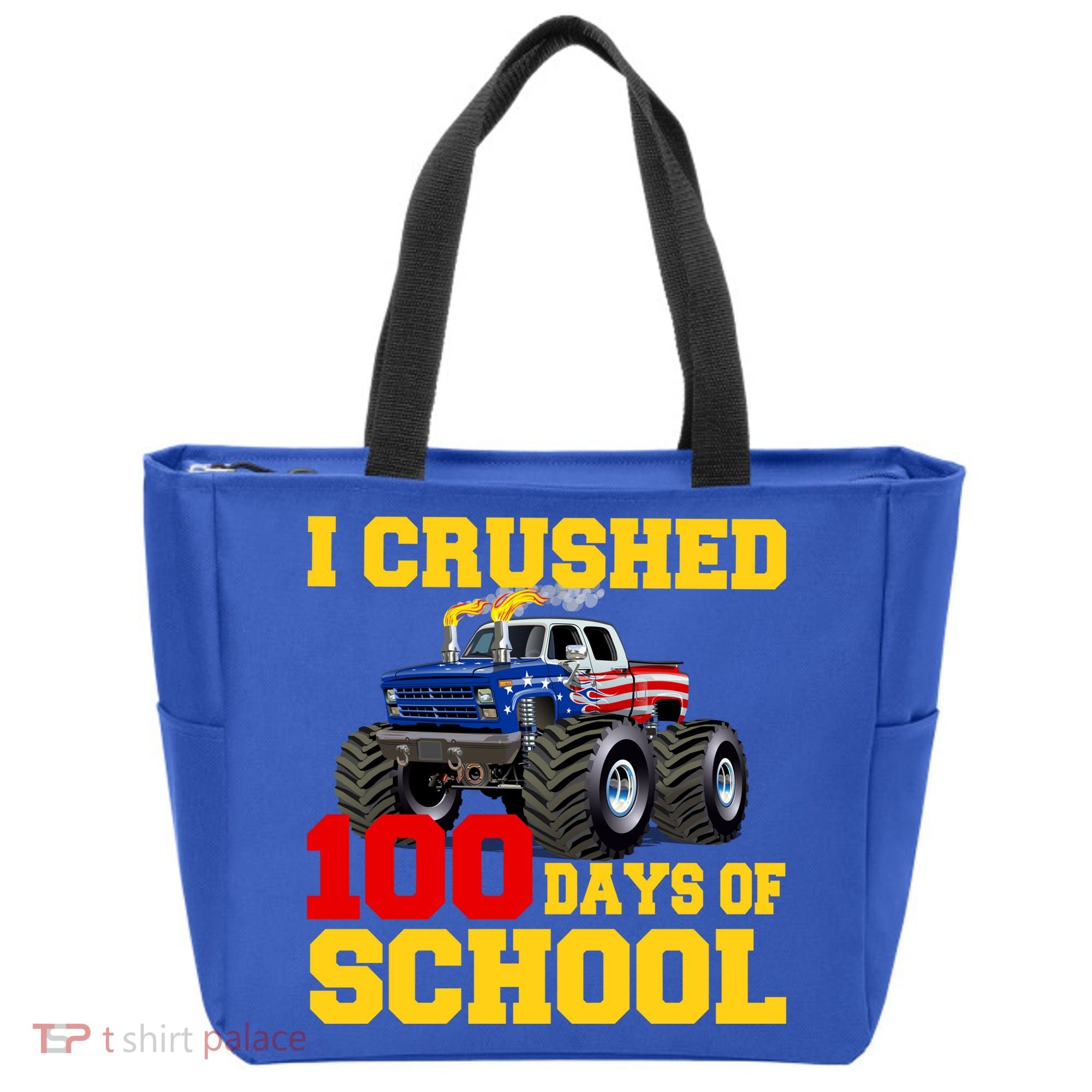 I Crushed 100 Days Of School Tote Bag