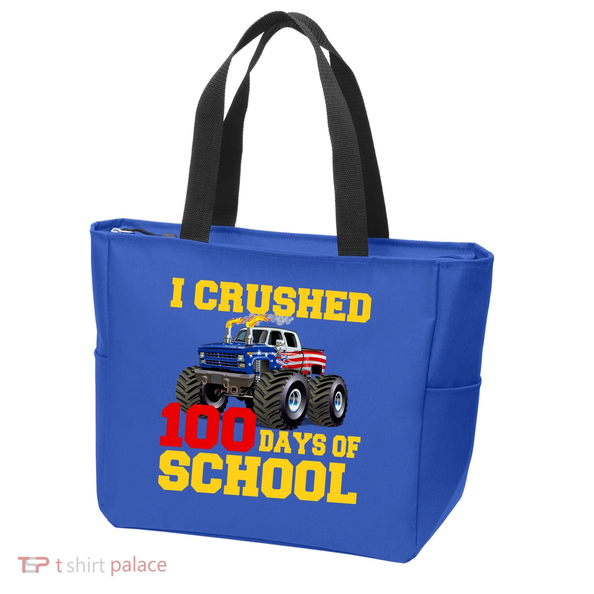 I Crushed 100 Days Of School Tote Bag