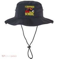 I Crushed 100 Days Of School Monster Truck Bucket Hat thumb 0