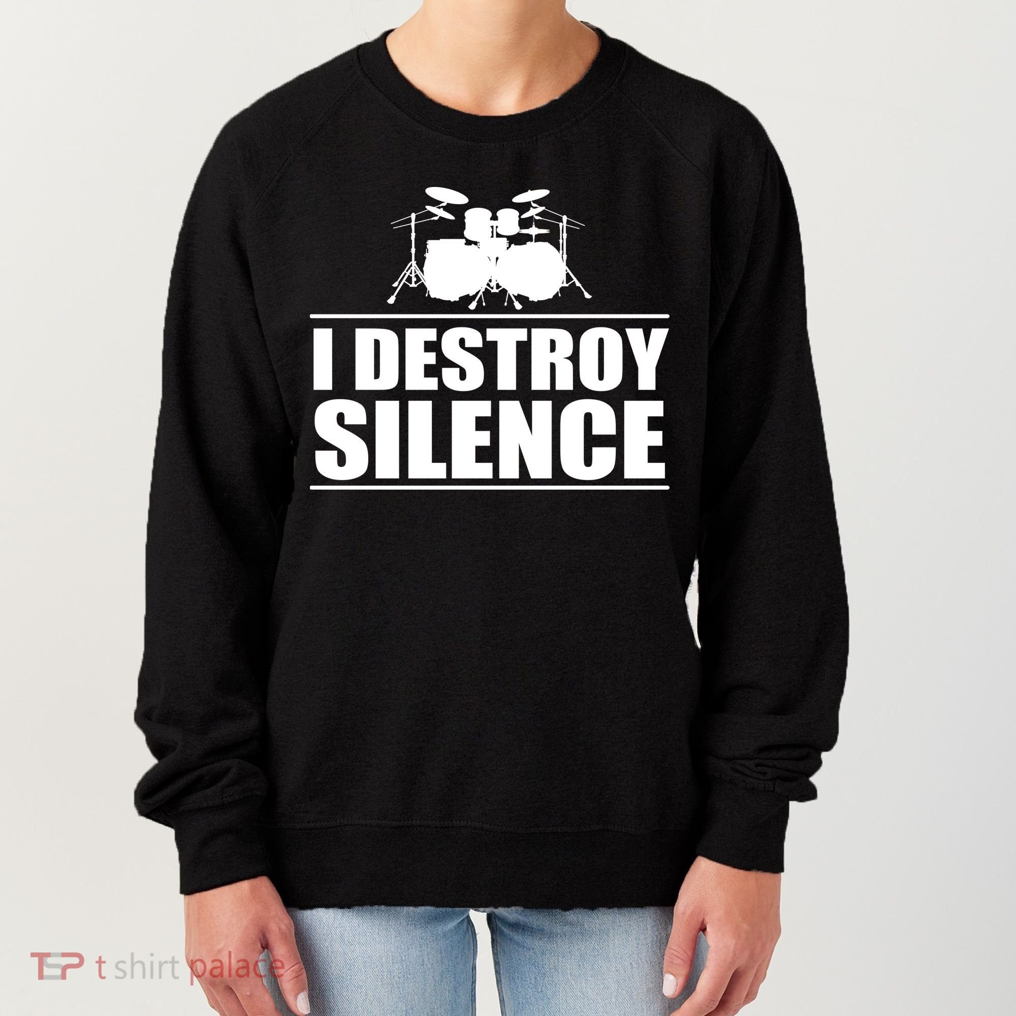 I Destroy Silence Women's Sweatshirt
