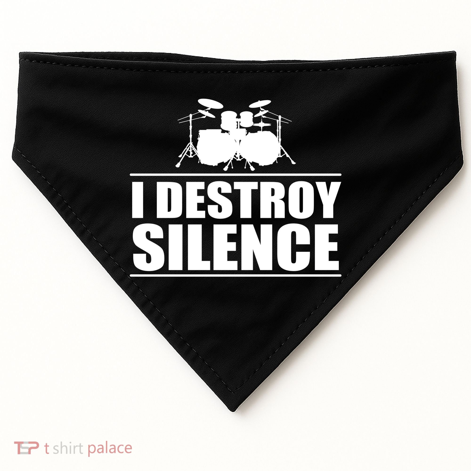 I Destroy Silence USA-Made Doggie Bandana
