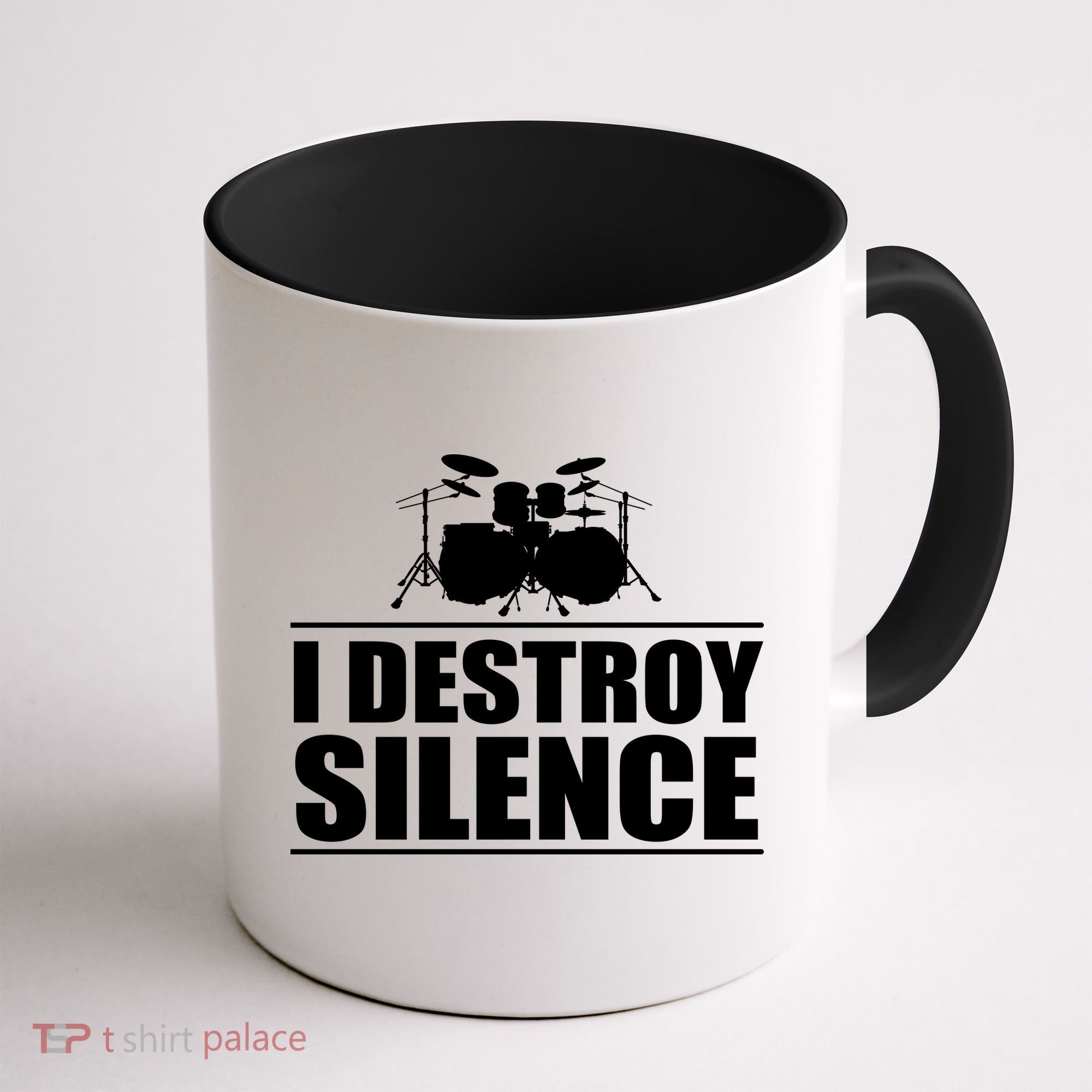 I Destroy Silence Coffee Mug