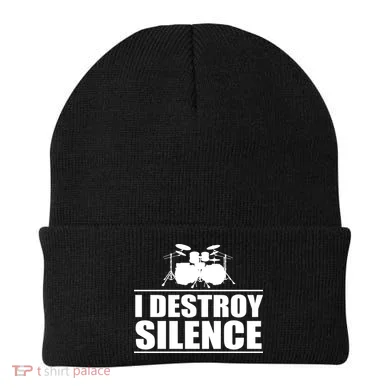 I Destroy Silence Beanie