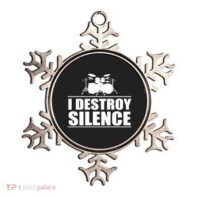 I Destroy Silence Ornament