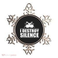 I Destroy Silence Ornament thumb 0