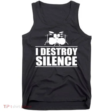 I Destroy Silence Tank Top