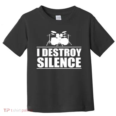 I Destroy Silence Toddler T-Shirt
