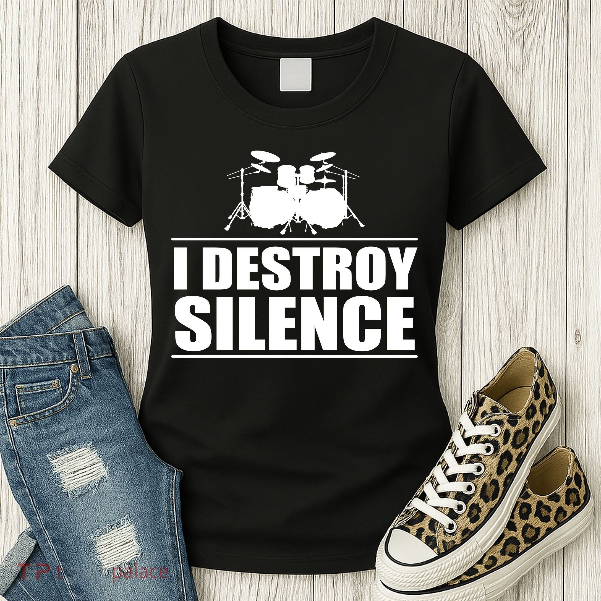 I Destroy Silence Women's T-Shirt
