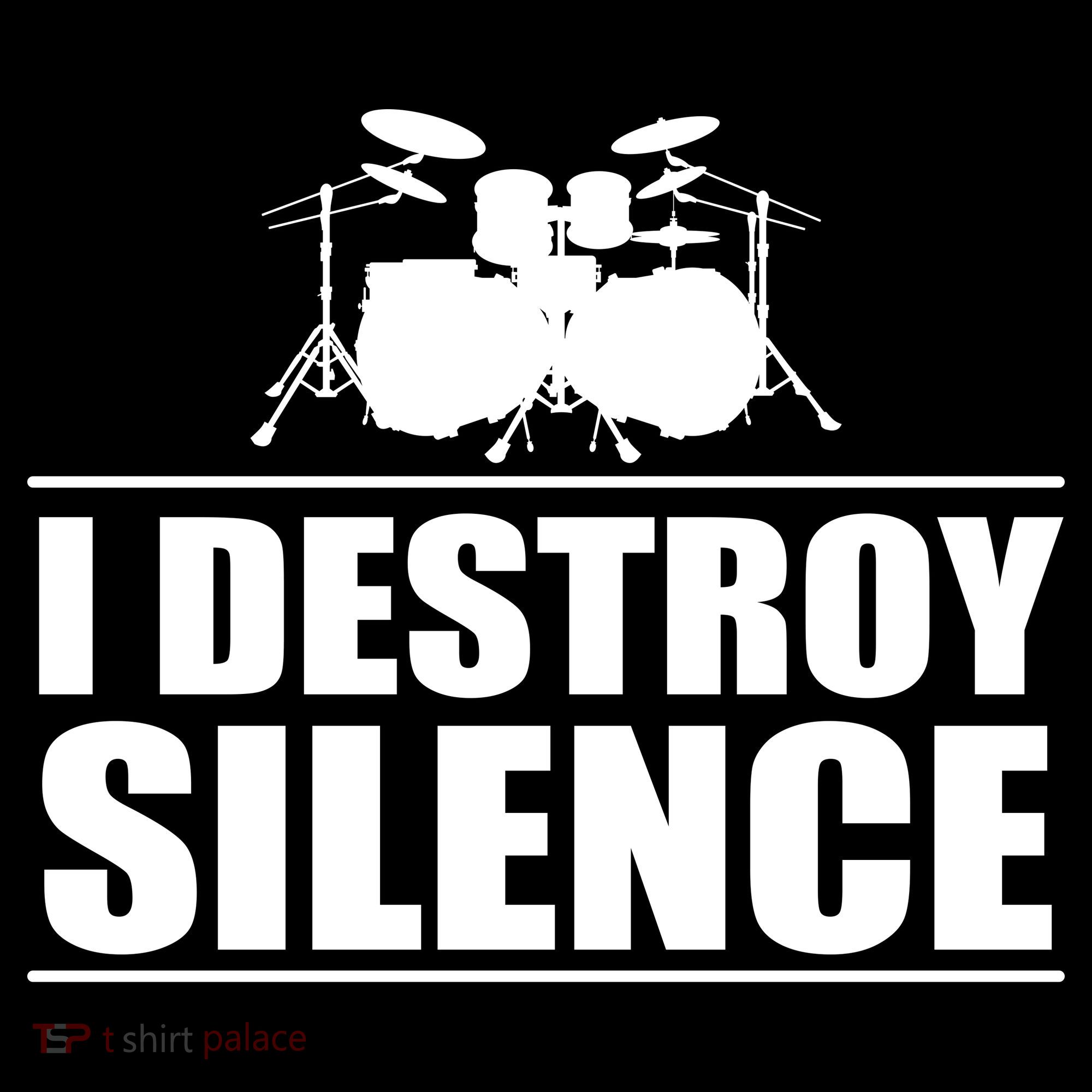 I Destroy Silence Women's T-Shirt