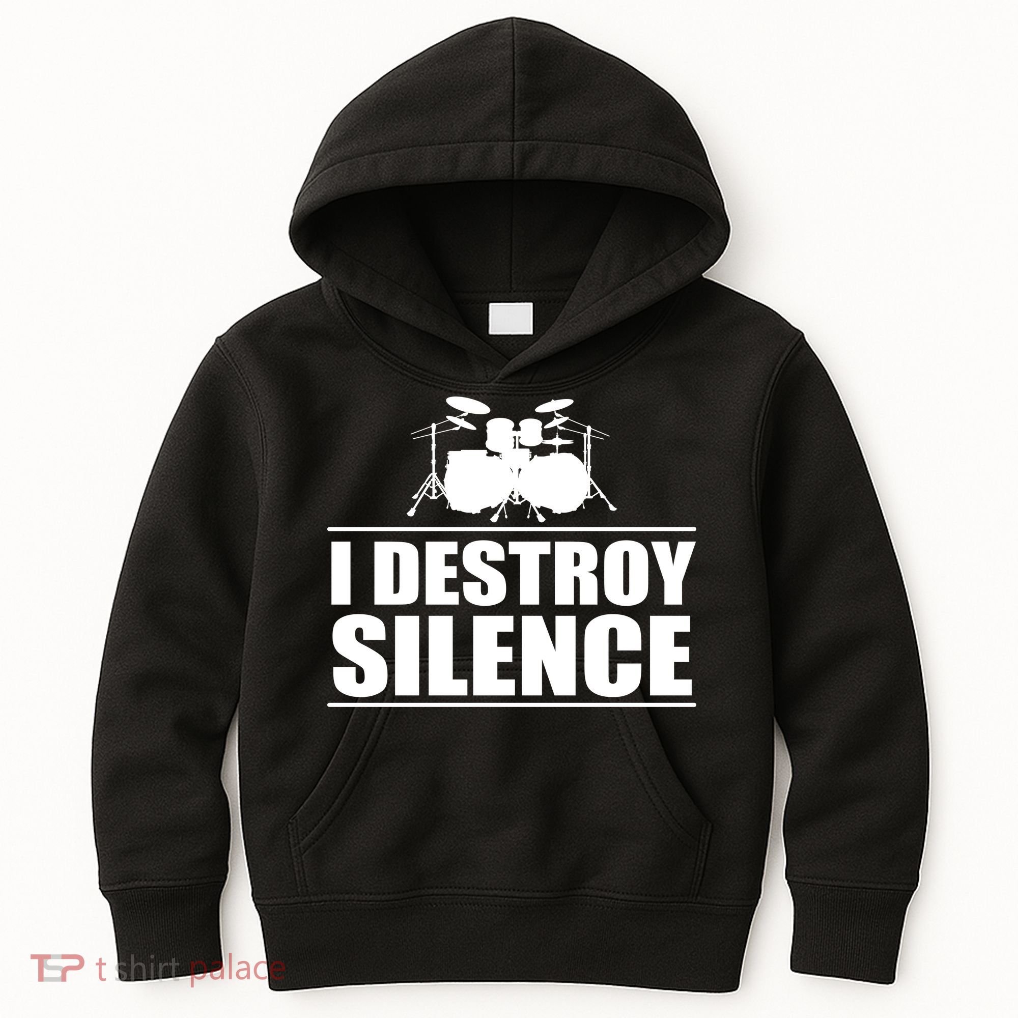 I Destroy Silence Kids Hoodie