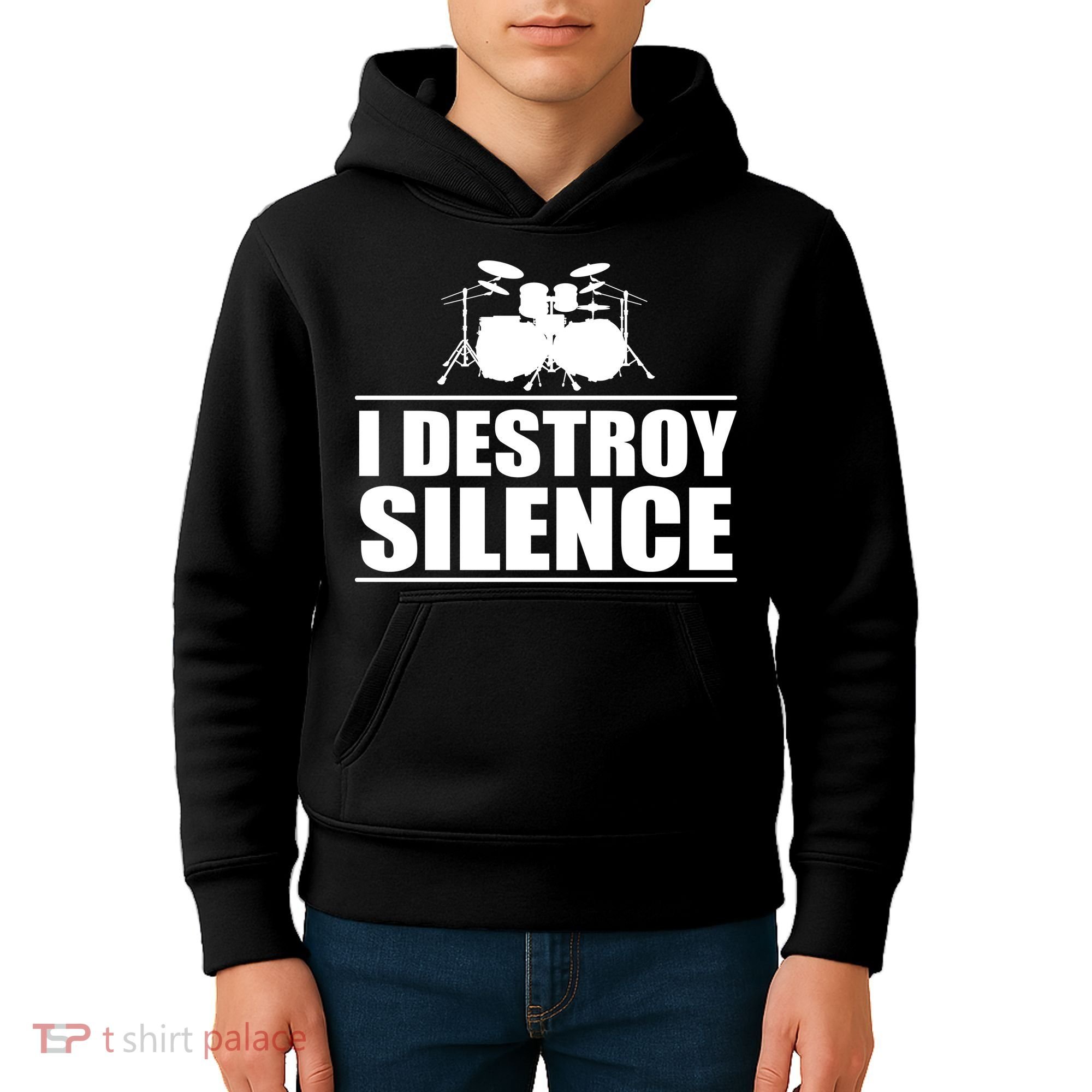 I Destroy Silence Kids Hoodie