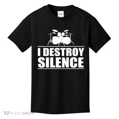 I Destroy Silence Kids T-Shirt
