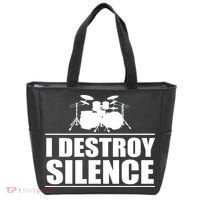 I Destroy Silence Tote Bag thumb 0