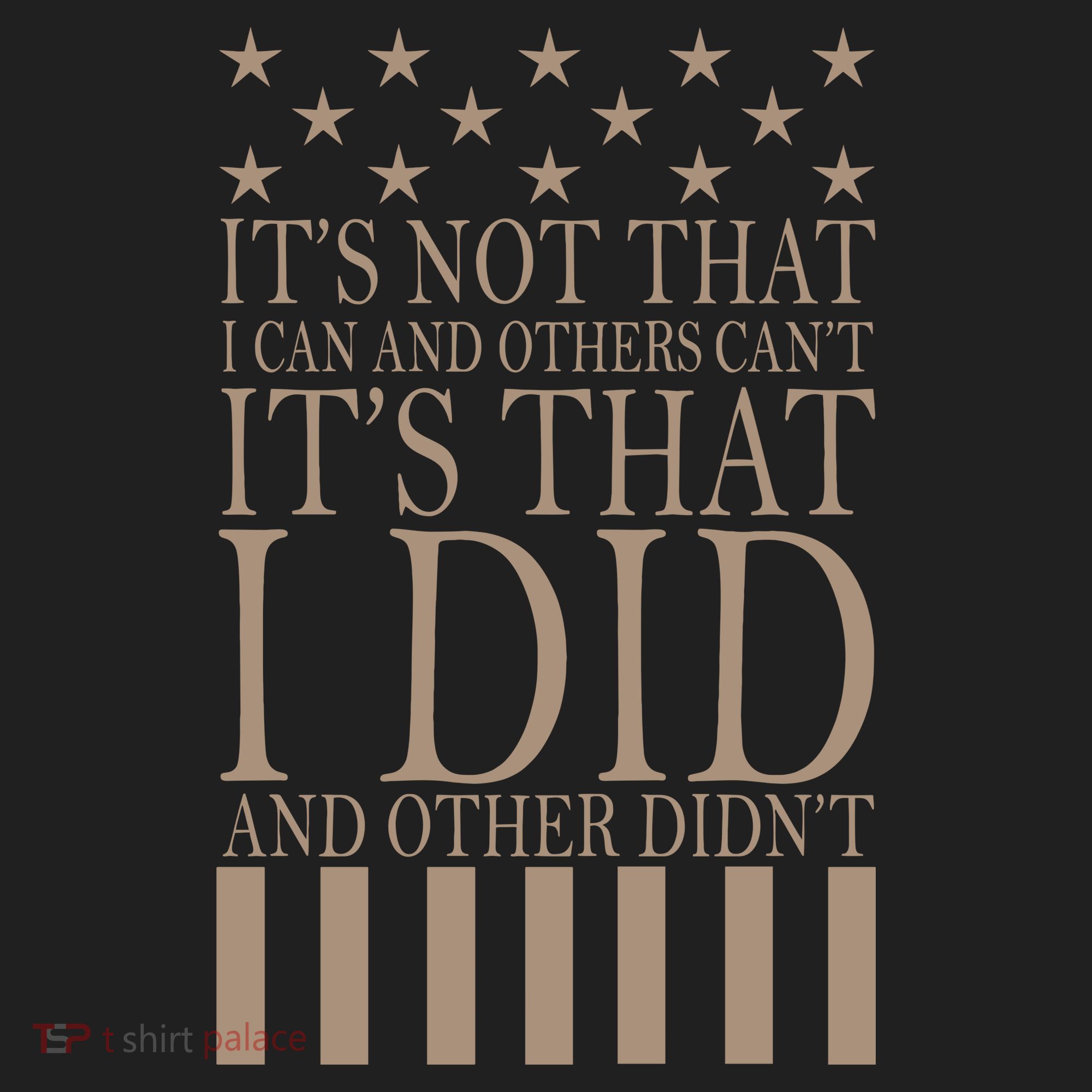 I Did They Didn't Veteran Tumbler