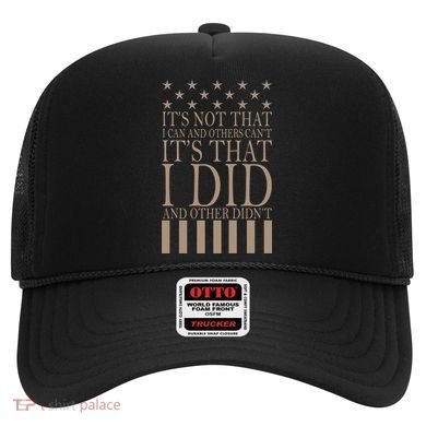I Did They Didn't Veteran Hat