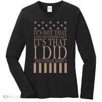 I Did They Didn't Veteran Women's Long Sleeve Shirt thumb 0