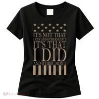 I Did They Didn't Veteran Women's T-Shirt thumb 0