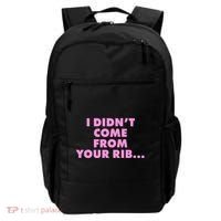 I Didn't Come From Your Rib Backpack thumb 0