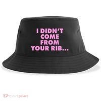 I Didn't Come From Your Rib Sustainable Bucket Hat thumb 0
