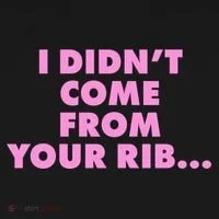 I Didn't Come From Your Rib Bucket Hat thumb 4