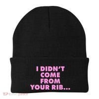 I Didn't Come From Your Rib Beanie thumb 0
