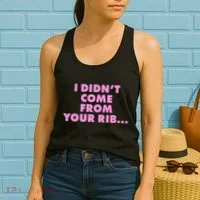 I Didn't Come From Your Rib Women's Tank Top thumb 2