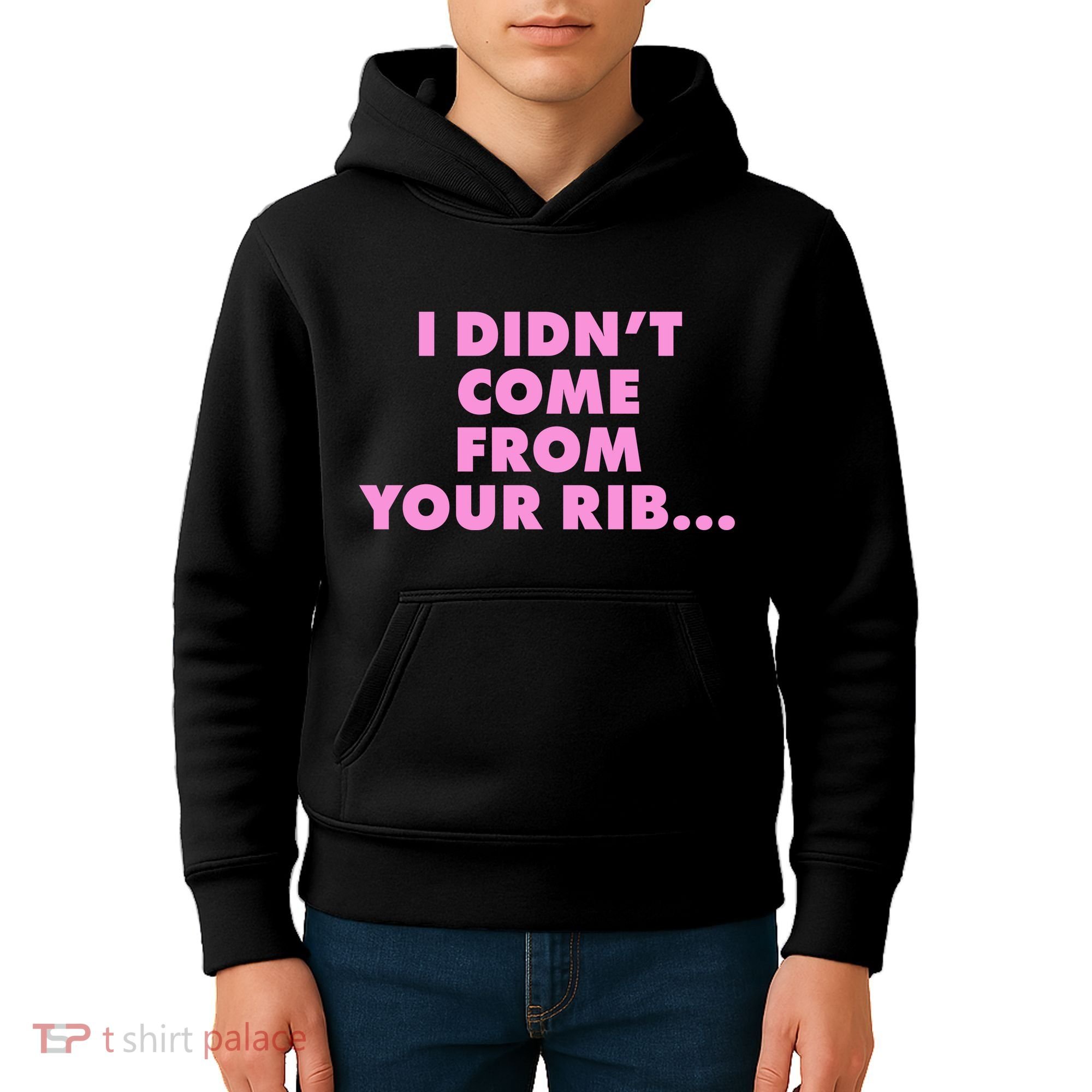 I Didn't Come From Your Rib Kids Hoodie