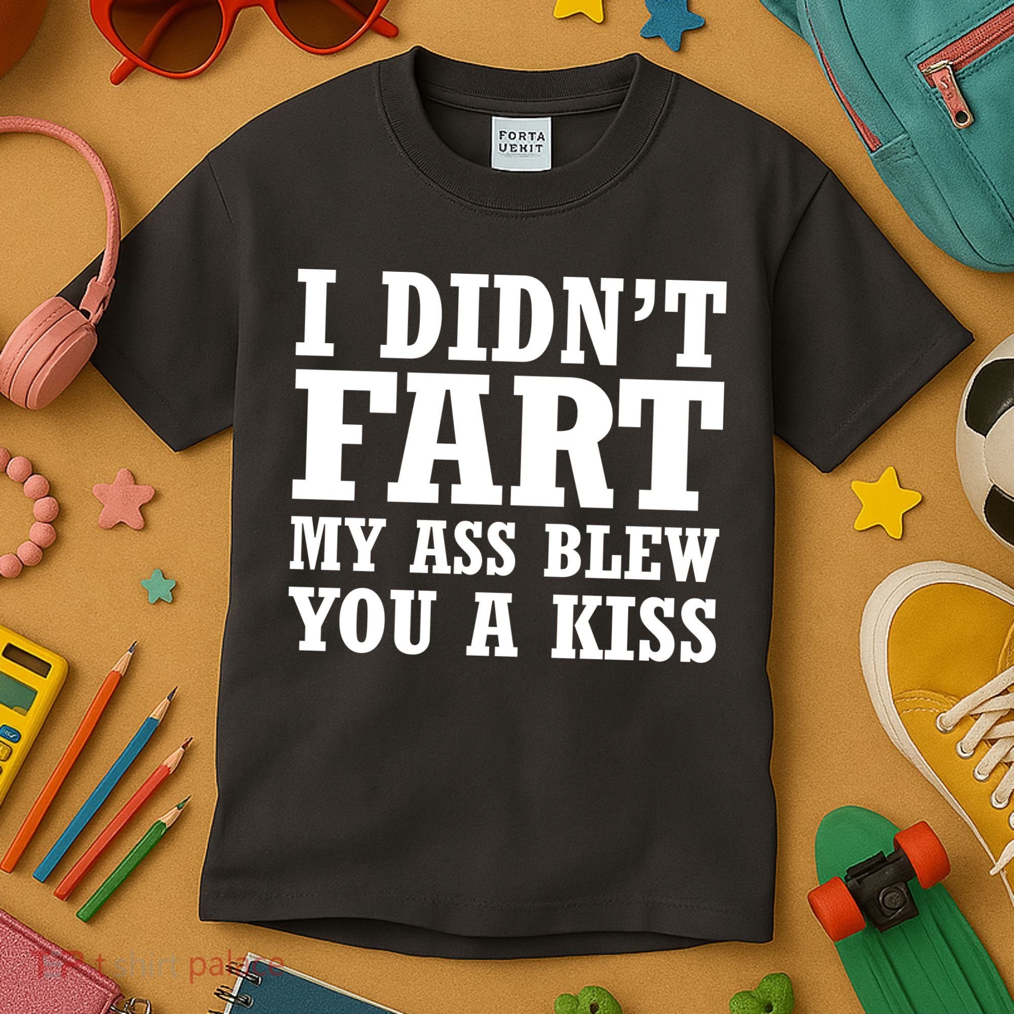 I Didn't Fart I Blew You A Kiss Kids T-Shirt