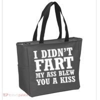 I Didn't Fart I Blew You A Kiss Tote Bag thumb 2