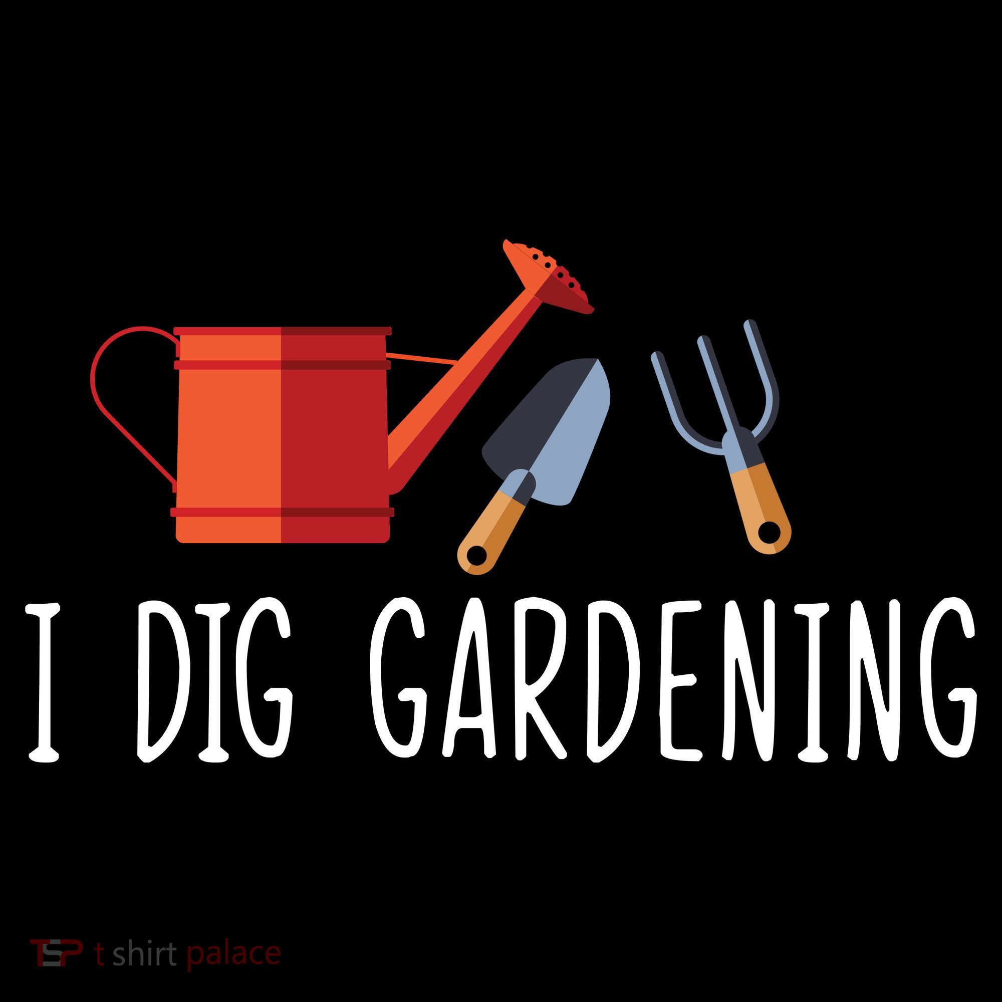 I Dig Gardening Doggie Tank