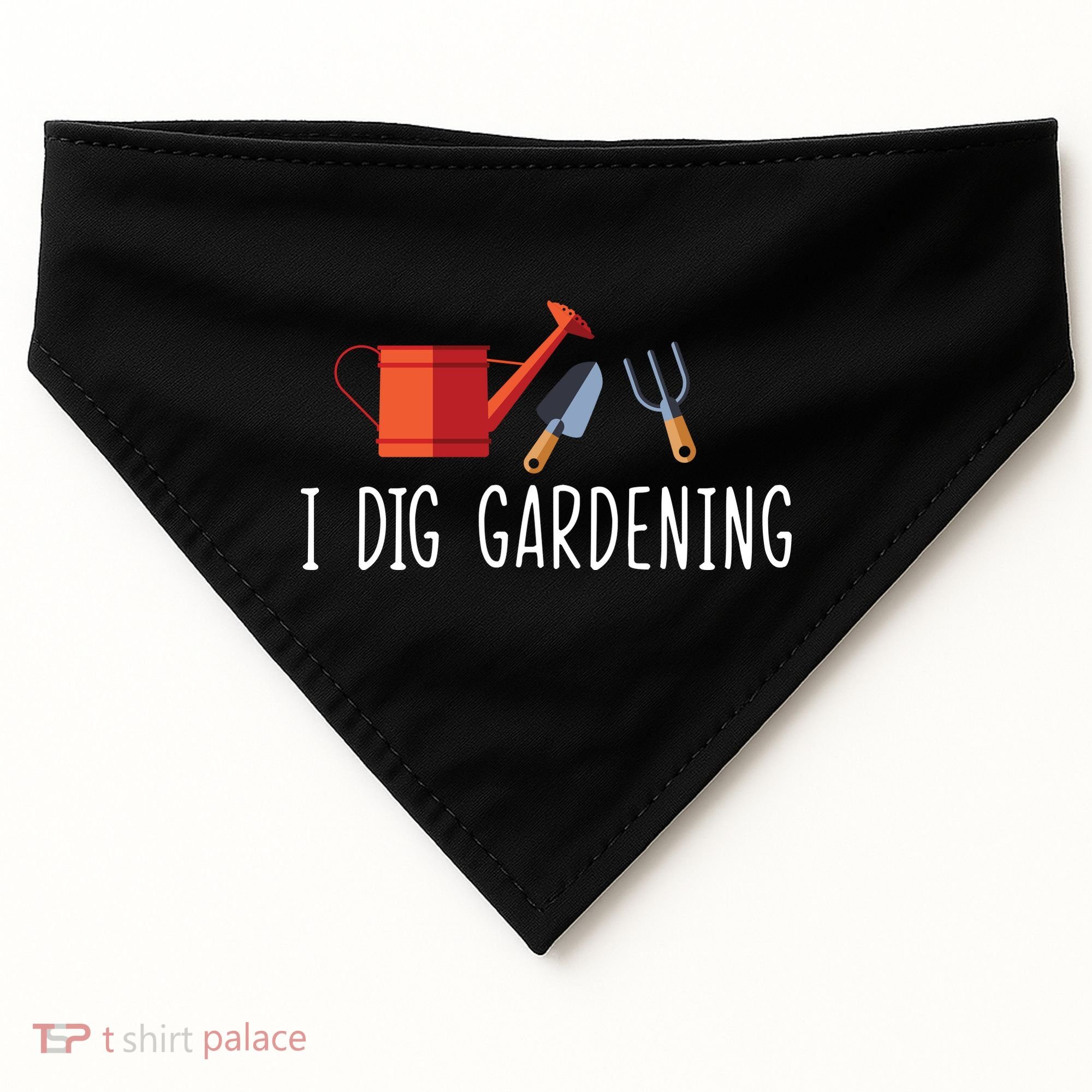 I Dig Gardening USA-Made Doggie Bandana