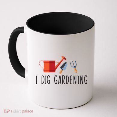 I Dig Gardening Coffee Mug