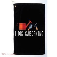 I Dig Gardening Golf Towel thumb 0